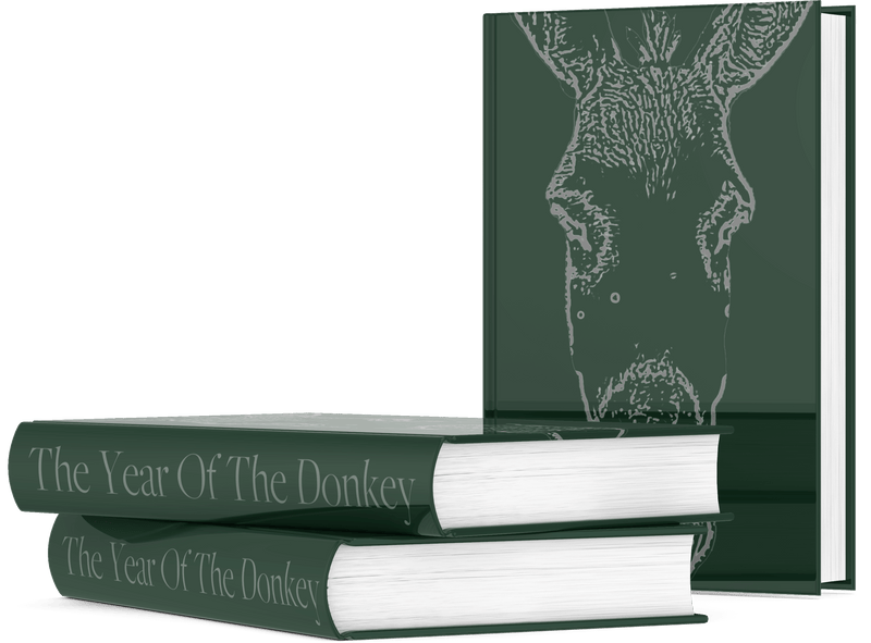 The Year Of The Donkey | A Photographic Coffee Table Book | charitable gift,christmas gift,coffee table book,photobook | Inhérent